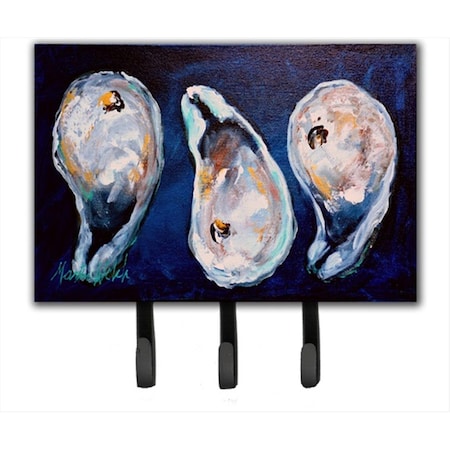 Carolines Treasures 6 x 9 In. oysters Give Me More Leash or Key Holder MW1112TH68